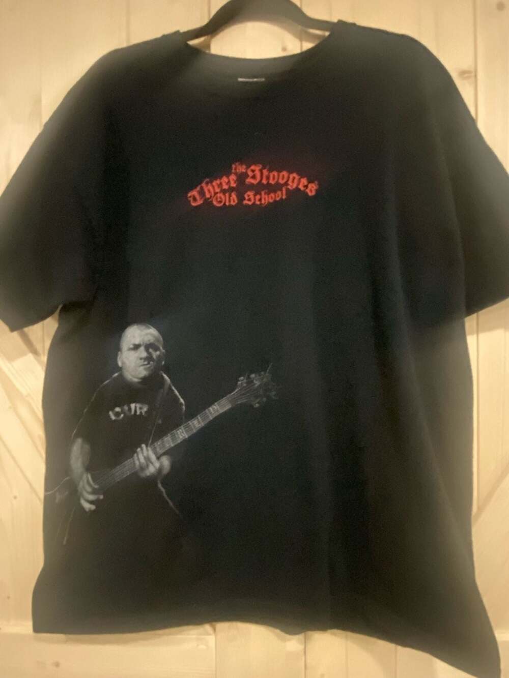 Vintage 2007 The Three Stooges Old School World Tour T-Shirt Size XL